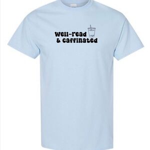 Light Blue Graphic T-Shirt